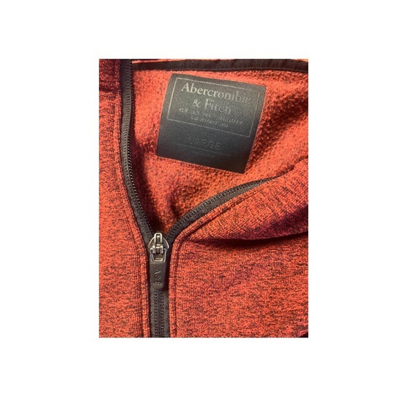 Abercrombie & Fitch Marbled 1/4 Zip Pullover Sweater - Picture 3 of 6